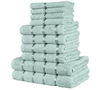 Serviette - A2Z - Duck Egg - 100% Coton - 500 GSM - Ensemble de 10 pièces