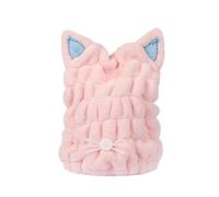 Serviette absorbante à séchage rapide en microfibre pour cheveux pour femme et fille