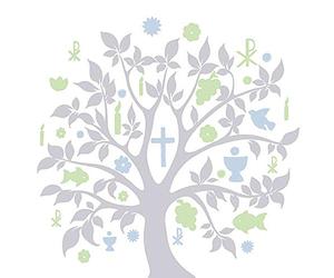 Serviette Ambiente Communion/Confirmation Communion ICÔNE Motif 2016 couleur argent argent 20 Serviettes par Paquet