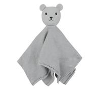 Serviette apaisante en coton pour poupée - Couverture de sécurité - Motif d'ours mignon - Jouet pour dormir - Ours mignon - Serviette apaisante - Doudou en coton pour bébé
