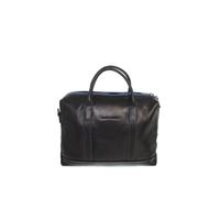 Serviette Arthur et Aston cuir ref ast42517 D Noir-Bleu 36*30*6