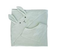Serviette-bandana bunny bobble vert