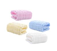 Serviette Bébé en Coton Six Couches, Lot de 4, Né