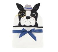 Serviette capuche unisexe en coton Hudson Baby, motif animal, taille unique