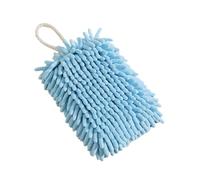 Serviette carrée Chenille - serviettes de cuisine | Chiffon de nettoyage à la main ultra-absorbant | Nettoyage doux de Chenilles flufy Chenilles avec cordon | Towell à sec rapide pour les cuisines d