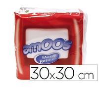 Serviette cellulose amoos 30 x 30 cm 1 couche paquet de 70 unités