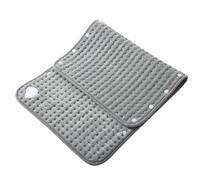 Serviette Chauffante pour le Dos, Couverture Apaisante 60x30 cm pour Épaules, Matelas Chauffant Doux Portable pour Nuque Dos Genoux Secours Maman Papa Personnes Âgées Hommes Femmes Menstruel Siège Lit