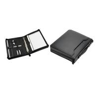 Serviette classeur RIMINI - ALASSIO - Format A4 - Noir