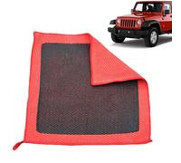 Serviette Clay Bar - Serviette de décontamination en microfibre sans rayures | Nettoyant pour surfaces de peinture de détail automobile | Tissu d'argile synthétique pour améliorer la brillance et une