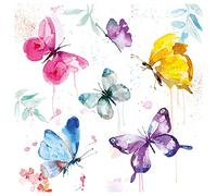Serviette « Colorful butterfly » 20 pièces