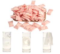 Serviette Compressée Magique, 100 Pièces Lingette Compressée Pastille Oshibori Rince Doigts Compressé, Mini Lingette Voyage Portable Prévenir Les Allergies Convient Pour Les Voyages En Camping