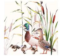 Serviette « Couple de canards » 20 pièces