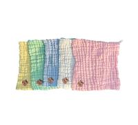 Serviette d'allaitement pour nouveau-né, garçons et filles, serviette de salive, serviette de salive, serviette à main en tissu de dessin animé