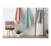 Serviette de Bain 100% Coton Gamma Zero Twist 600 GR/M2 Abece CASA (Mostaza, DUCHA-70 x 140 cm)