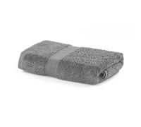 DecoKing Serviette de Bain 50x100 cm Coton Absorbant Argent Acier Marina