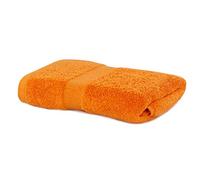DecoKing Serviette de Bain 50x100 cm Coton Absorbant Orange Marina