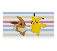Serviette de bain - 70 x 140 cm - Motif Pokémon - 100 % coton