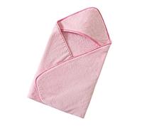 Serviette de bain à capuche pour bébé, forte absorption, Capes douces à séchage rapide pour nourrissons, tout-petits, respirante, pour nouveau-nés, couverture à capuche, Rose Baby Bath Newborn