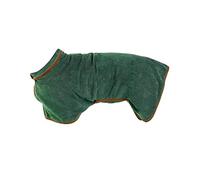 Serviette de bain à séchage rapide pour chiens et chats. Serviette facile à installer pour sécher votre animal de compagnie après un bain ou nager Manteau de pluie pour chien Camouflage (vert, XL)