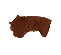 Serviette de bain à séchage rapide pour chiens et chats. Serviette facile à installer pour sécher votre animal de compagnie après un bain ou nager Manteau de pluie pour chien Camouflage (cafée, XL)
