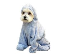 Serviette de Bain absorbante pour Animaux de Compagnie à Couverture complète avec Conception à 4 Pattes pour Une Utilisation sécurisée sur Un Lisse et de la après Le Bain Serviette de Bain