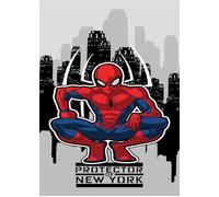 Serviette de bain - AYMAX - Spiderman - 70x140cm - Polyester - Multicolore