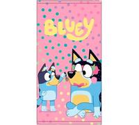 Serviette de bain Bluey rose 70 x 140 cm