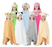 Serviette De Bain ? Capuche Pour Enfants, Serviette De Plage, En Polyester Et Coton, Pour Emmailloter Le Nouveau-N?, Couverture De Sieste Pour La Maternelle, Couverture De Poussette