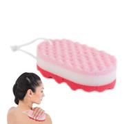 Serviette de bain douce : éponge en mousse pour les tout-petits, éponge pour le corps et éponge de bain | Serviette de bain douce avec motif de vagues pour les amis de la famille