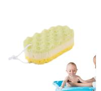 Serviette de bain douce - Éponge pour le corps et le bain - Serviette de bain douce avec design ondulé pour les amis de la famille