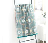 Serviette De Bain En Gaze De Coton Quatre Couches, Pas De Perte, Absorbant L'eau, Pour Le Corps Des Enfants, Vente Pr