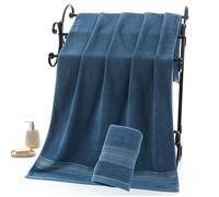 Serviette de bain en pur coton, ensemble de salle de bain, serviette de bain 70x140cm-usage domestique, salon de beauté, cent Label