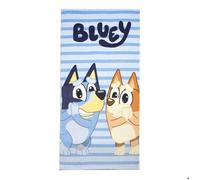 Serviette de bain et de plage - BLUEY - 70x140 cm - Sèche Rapidement - Design Animé - Unisexe