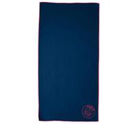 Serviette De Bain Et De Plage En Microfibre, Psg Neored Bleu Nuit 70X140