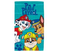 Serviette de bain et de plage imprimée 100% coton, pat patrouille summer bleu 70X120