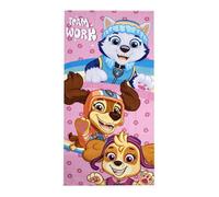 Serviette de bain et de plage - Paw Patrol - 70x140 cm - Sèche Rapide - Ultra-absorbante - Rose