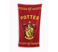 Groovy UK Serviette Harry Potter Quidditch 150 cm x 75 cm Noir/Jaune/Bourgogne/Or