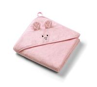 Serviette de Bain Housse de Bain Bambou 100x100 Rose BabyOno