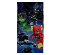 Serviette De Bain Lego DC Super Héros Plage Batman Green Lantern 100% Coton