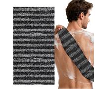 Serviette de bain - Outil doux de nettoyage | Lingette nettoyante exfoliante - Pour dos, douche, sauna, maison, usage quotidien, famille, femmes, amis