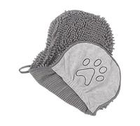 Serviette de bain Paw - Microfibre à séchage rapide, super absorbante pour chiot, chaton de petite, moyenne et grande race, chenille douce extra épaisse pour la maison, la salle de bain, le toilettage