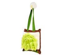 Serviette de bain pliable à double face pour le dos - Pour femme - Pour l'hôtel et les voyages