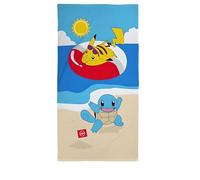 Halantex Serviette de bain Pokémon 70 x 140 cm – 100% coton