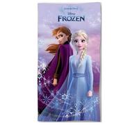 Serviette de bain reine des neiges dimension de 70 x 140 cm en microfibre de chez disney