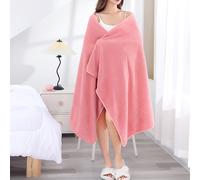 Serviette de bain rose surdimensionnée à motif de grille d'ananas, convenant à l'utilisation familiale, à la décoration de la salle de bain à la maison, au retour à l'école, aux salons de beauté, aux 