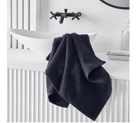 Serviette de bain uni - TODAY - ESSENTIAL - 50x90 cm - Coton 450 g/m² - Bleu marine
