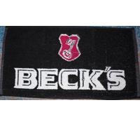 Serviette De Bar En Coton Motif Bière Becks
