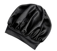 Serviette de cheveux en satin, serviette de sommeil - Serviette de luxe en satin anti-frisottis - Serviette de bain en satin pour femme - Séchage rapide - Serviette de protection en satin