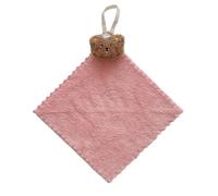 Serviette de dessin animé douce et absorbante Motif ours mignon Gant de toilette doux pour bébé et adulte Pour cuisine et salle de bain Cuisine Lingettes