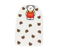 Serviette de dos en coton pour nourrisson pour un usage quotidien, haute absorption, coussin d'épaule en tissu imprimé dessin animé, tissu respirant respirant pour tout-petit